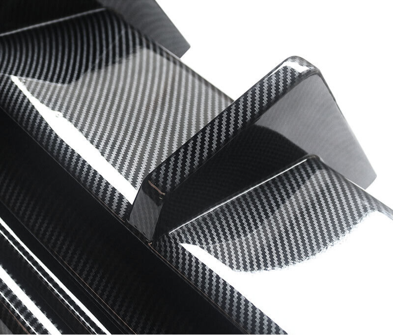 3 PIECE CARBON FIBER STYLE QUAD TIP DIFFUSER | 2016 - 2024 CAMARO MODELS (EXCLUDING ZL1 and ZL1 1LE)