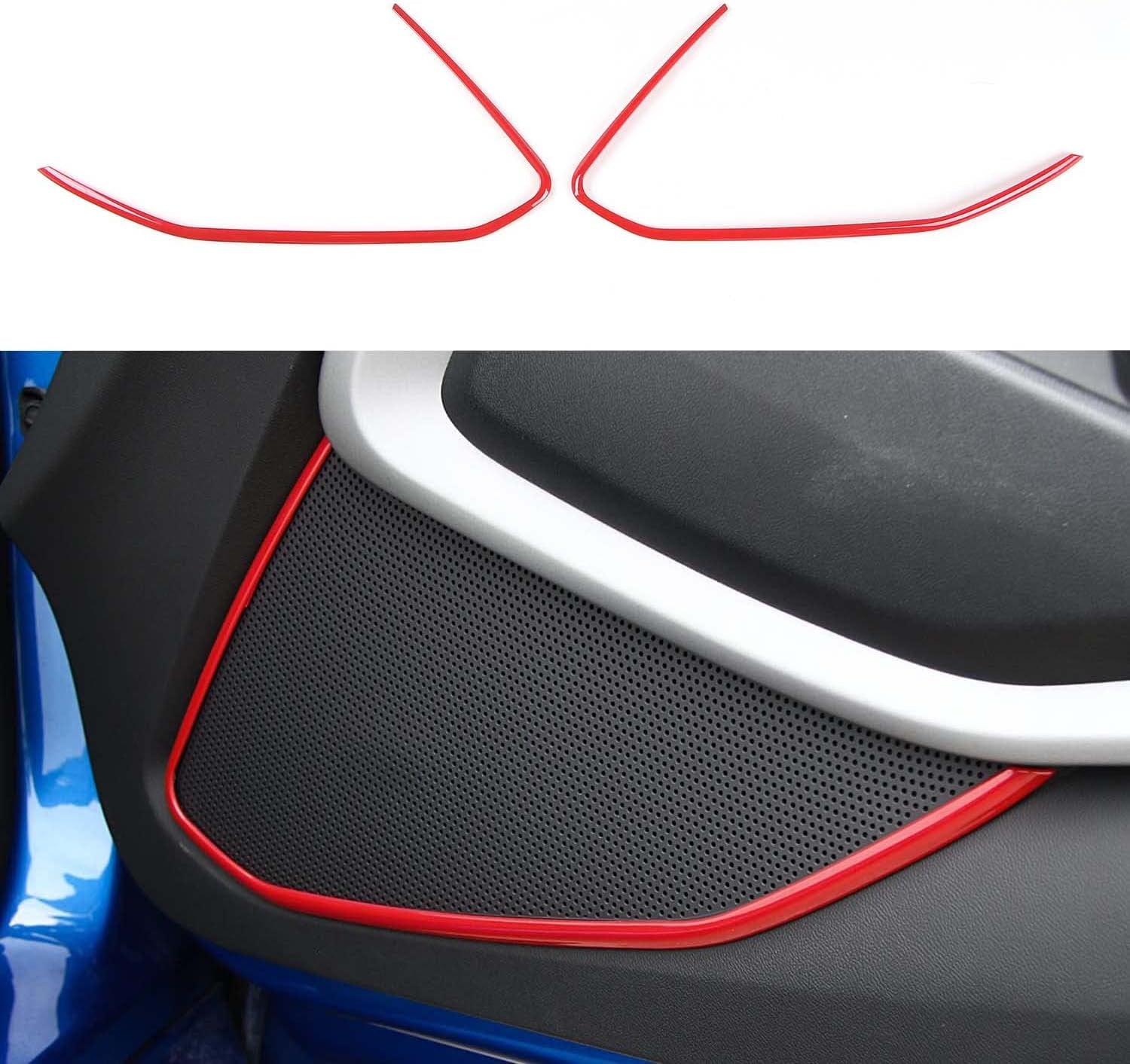 2016 - 2024 CAMARO DOOR SPEAKER TRIM *CARBON FIBER/COLORS*