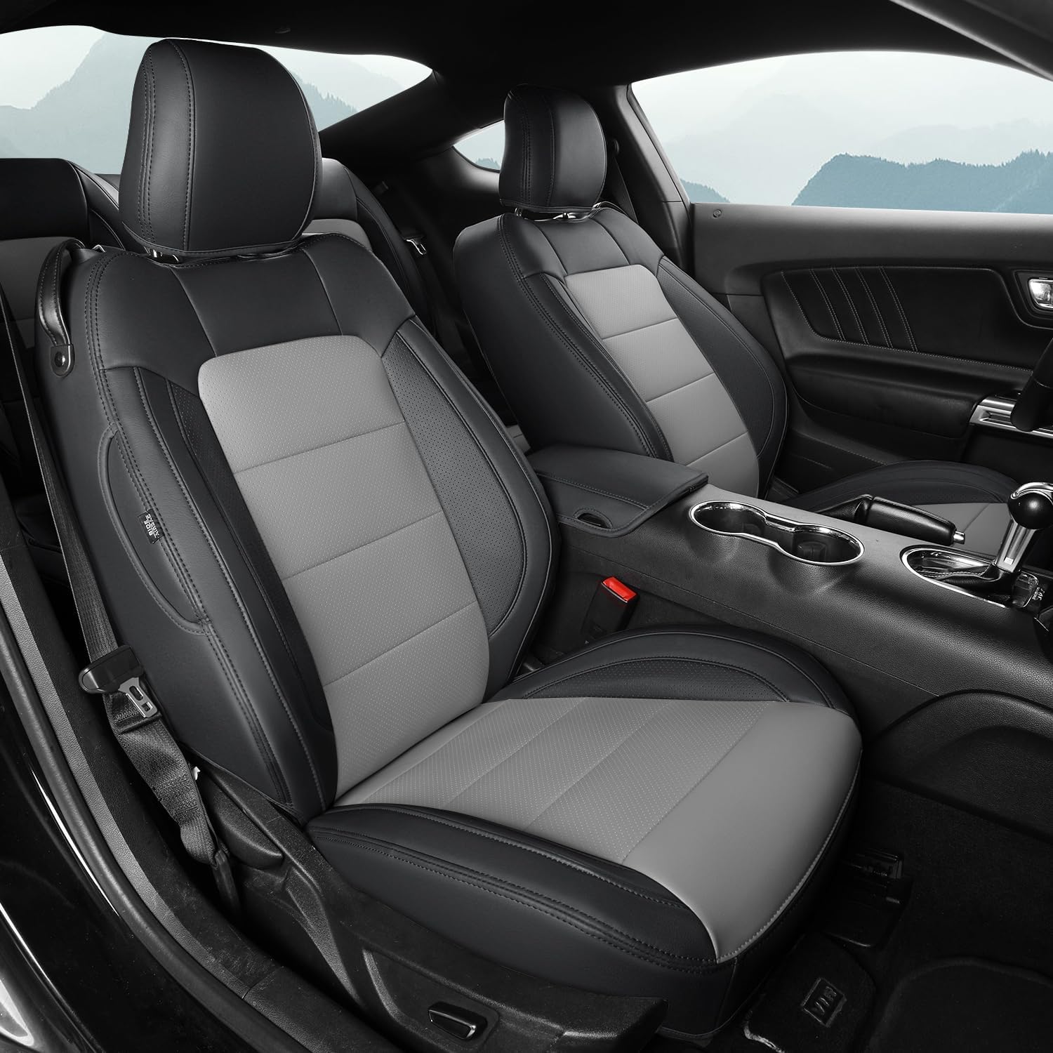 2015 - 2024 MUSTANG COUPE AND CONVERTIBLE SEAT COVERS