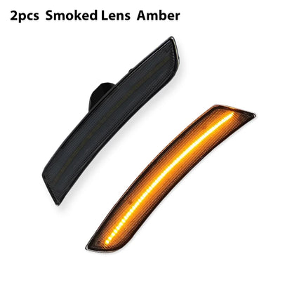 2016 - 2024 CAMARO SMOKED OR CLEAR SIDE MARKERS *CAN BUY AS 2 PIECE FRONT OR BACK OR AS 4 PIECE FULL SET*