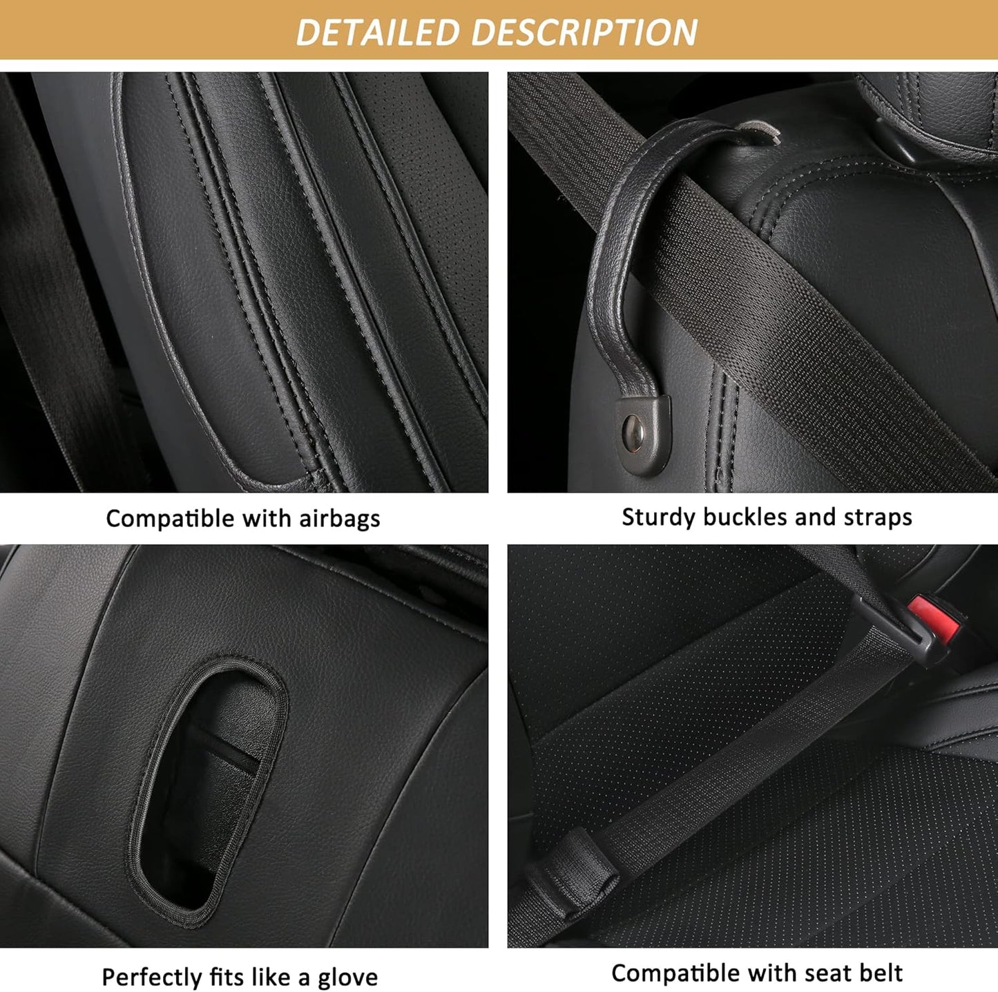 2015 - 2024 MUSTANG COUPE AND CONVERTIBLE SEAT COVERS