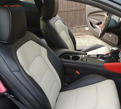 2016 - 2024 CAMARO LEATHER SEAT COVERS