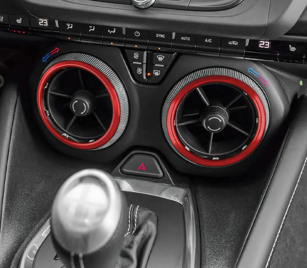 2016 - 2024 CAMARO AIR VENT BEZZLE RINGS