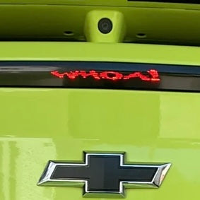 3RD BRAKE LIGHT CUSTOM OVERLAY VINYL FOR 6TH GEN CAMARO *CUSTOMIZABLE*