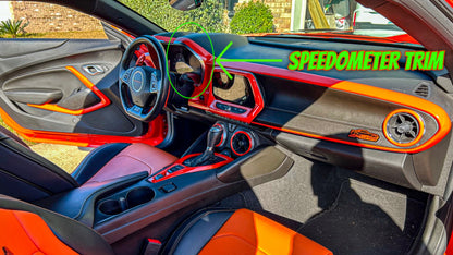 CUSTOM PAINTED INSTRUMENT CLUSTER PANEL TRIM (DASH)