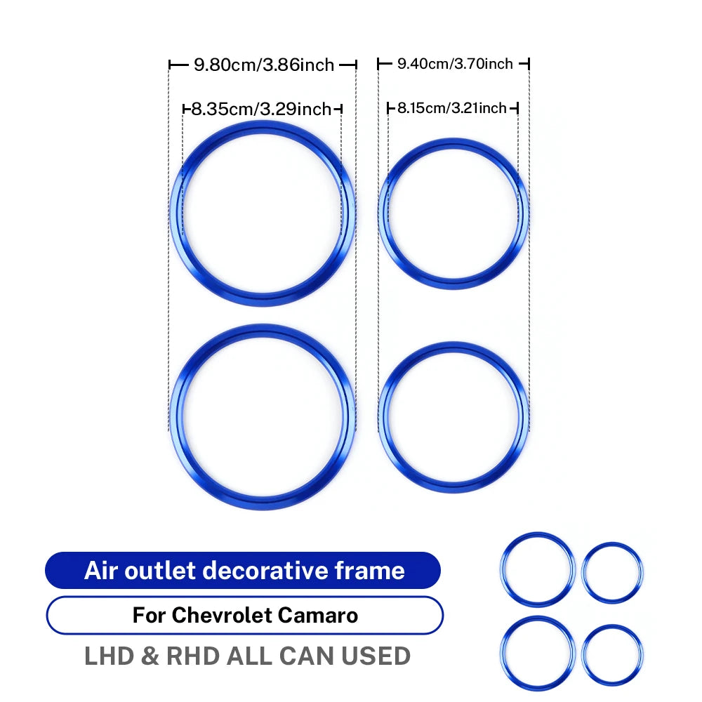 2016 - 2024 CAMARO AIR VENT BEZZLE RINGS