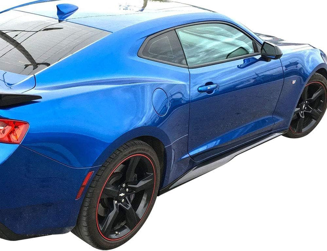 2016 - 2024 CAMARO GLOSS BLACK ZL1 STYLE SIDE SKIRTS