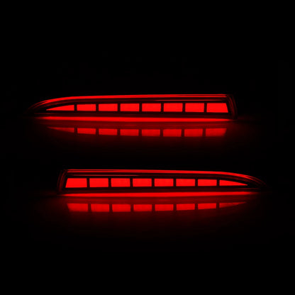 2016 - 2024 CAMARO LED REAR REFLECTORS | RED OR SMOKED | 2 PATTERN CHOICES