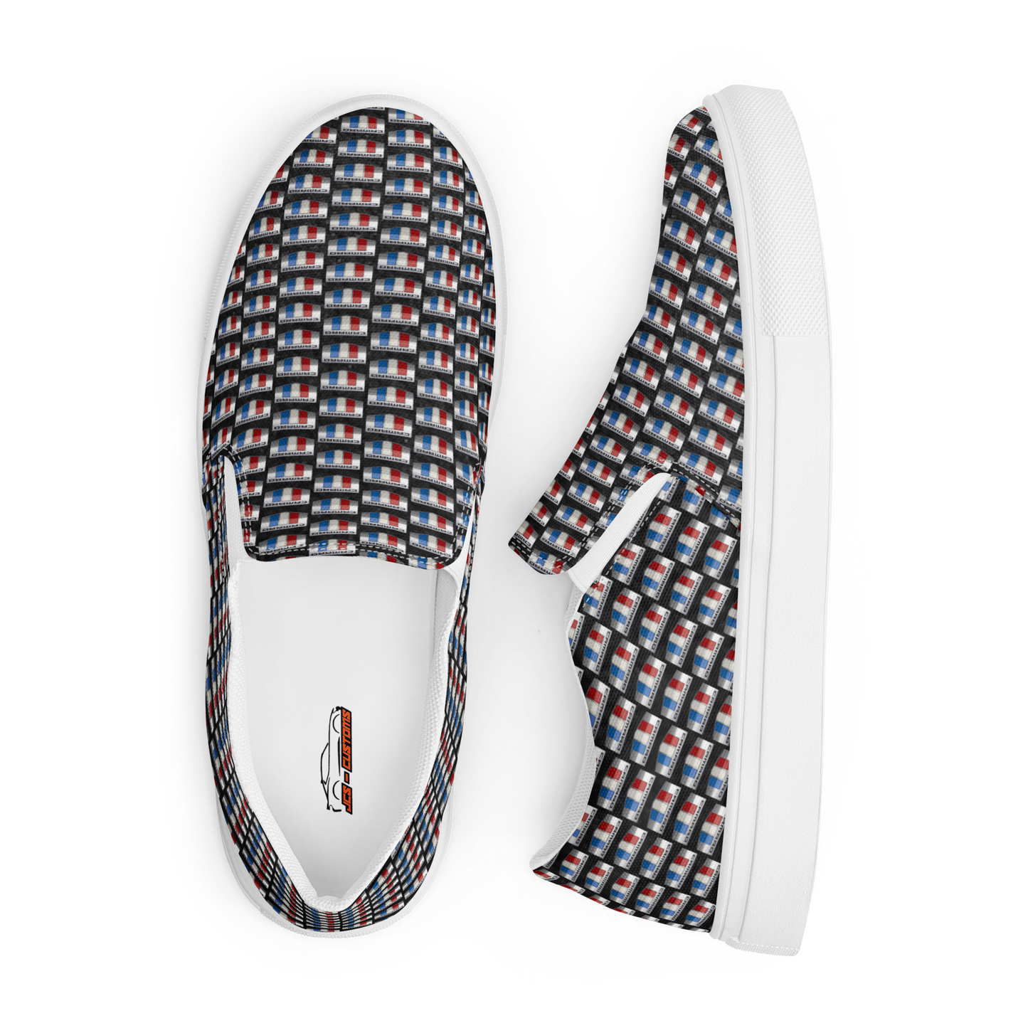 CAMARO HERITAGE MEN’S SLIP-ON CANVAS SHOES