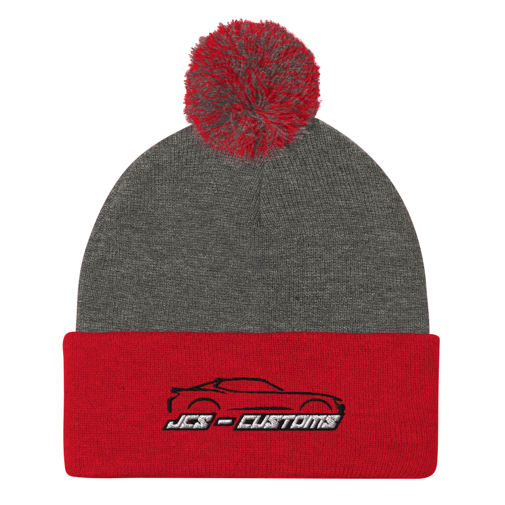 JCS - CUSTOMS LOGO POM-POM BEANIE