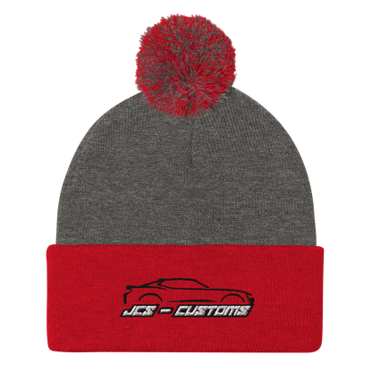 JCS - CUSTOMS LOGO POM-POM BEANIE