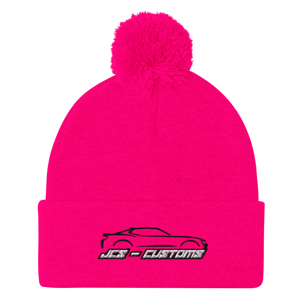 JCS - CUSTOMS LOGO POM-POM BEANIE