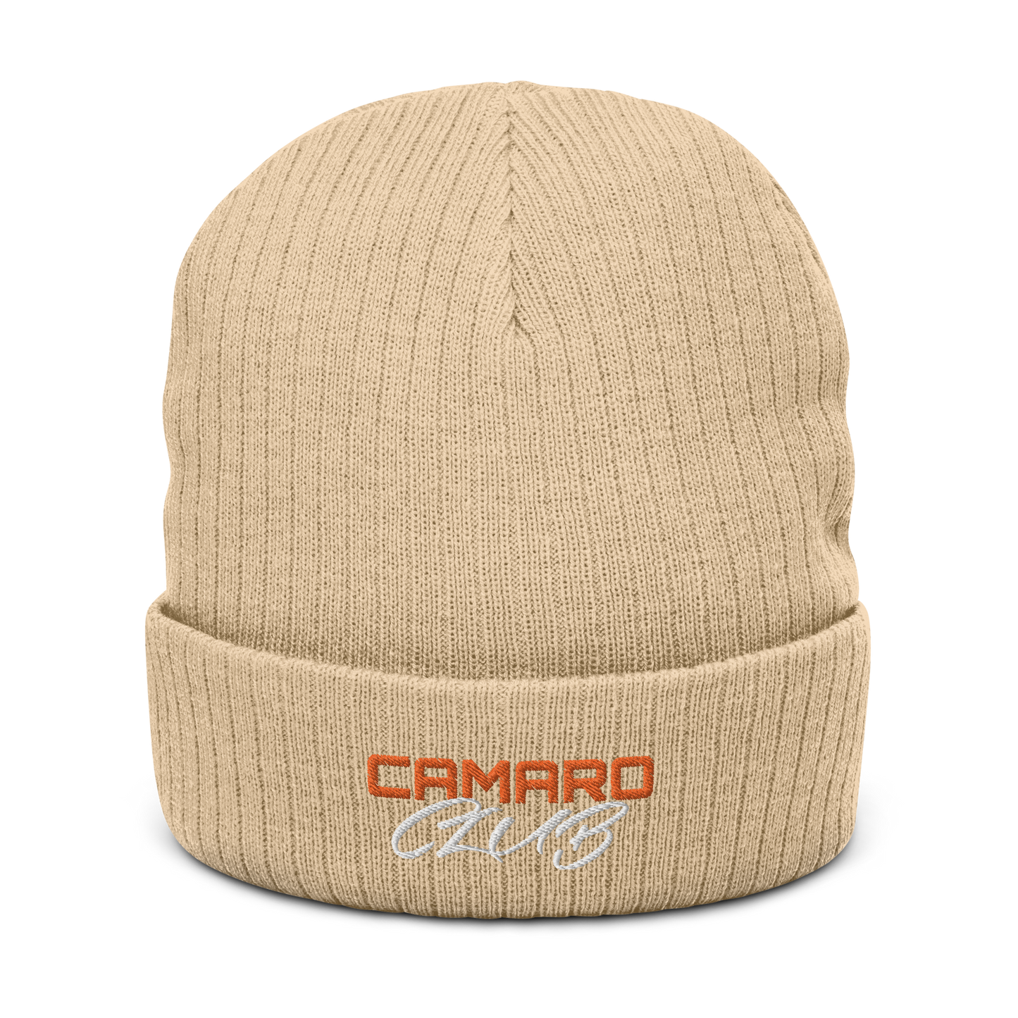 CAMARO CLUB RIBBED KNIT BEANIE