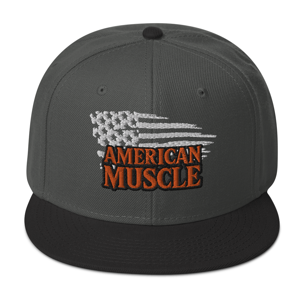 AMERICAN MUSCLE SNAPBACK HAT