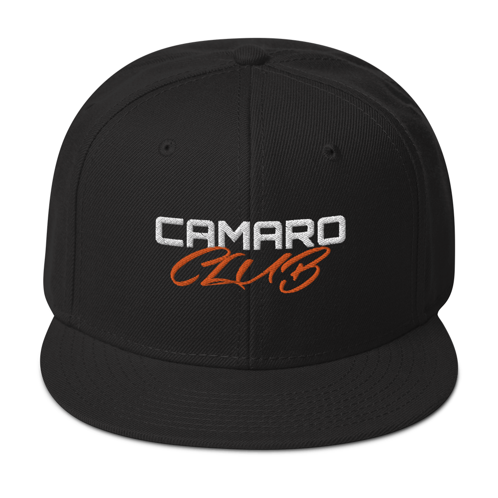 CAMARO CLUB SNAPBACK HAT