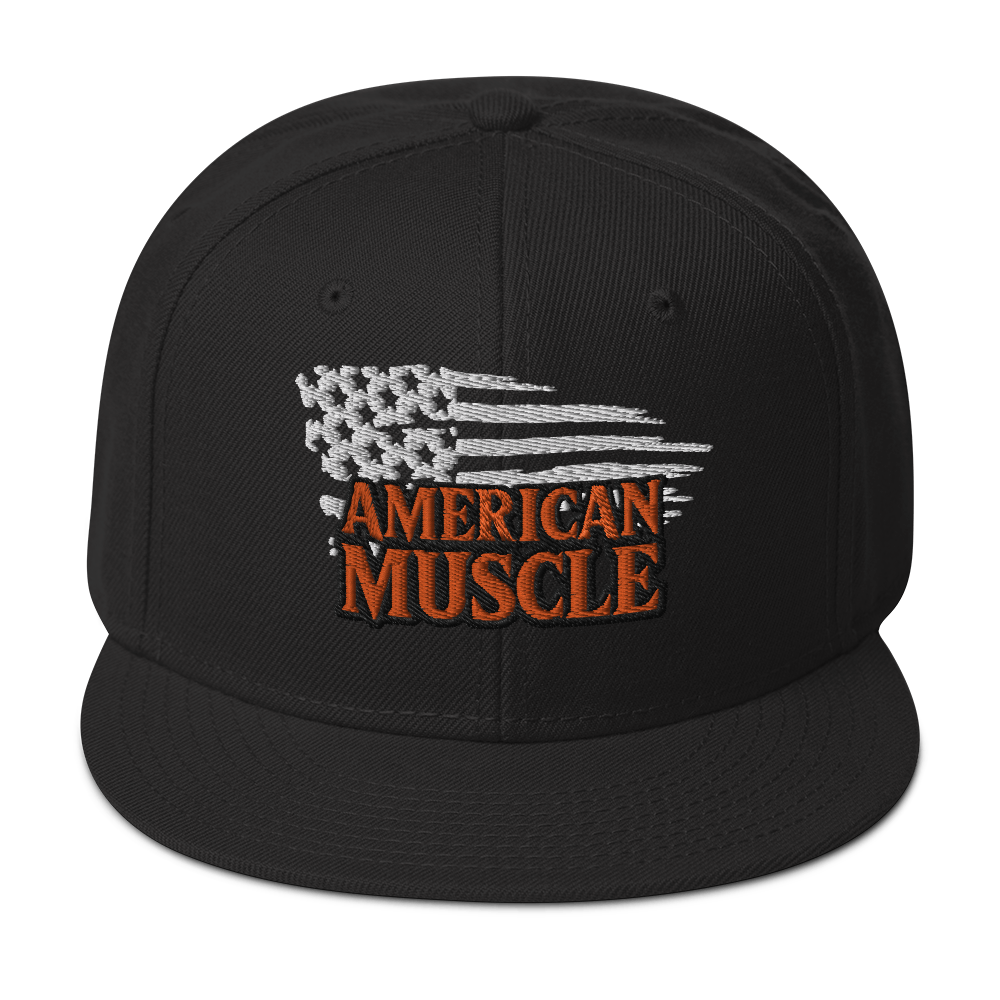 AMERICAN MUSCLE SNAPBACK HAT