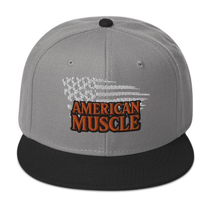 AMERICAN MUSCLE SNAPBACK HAT