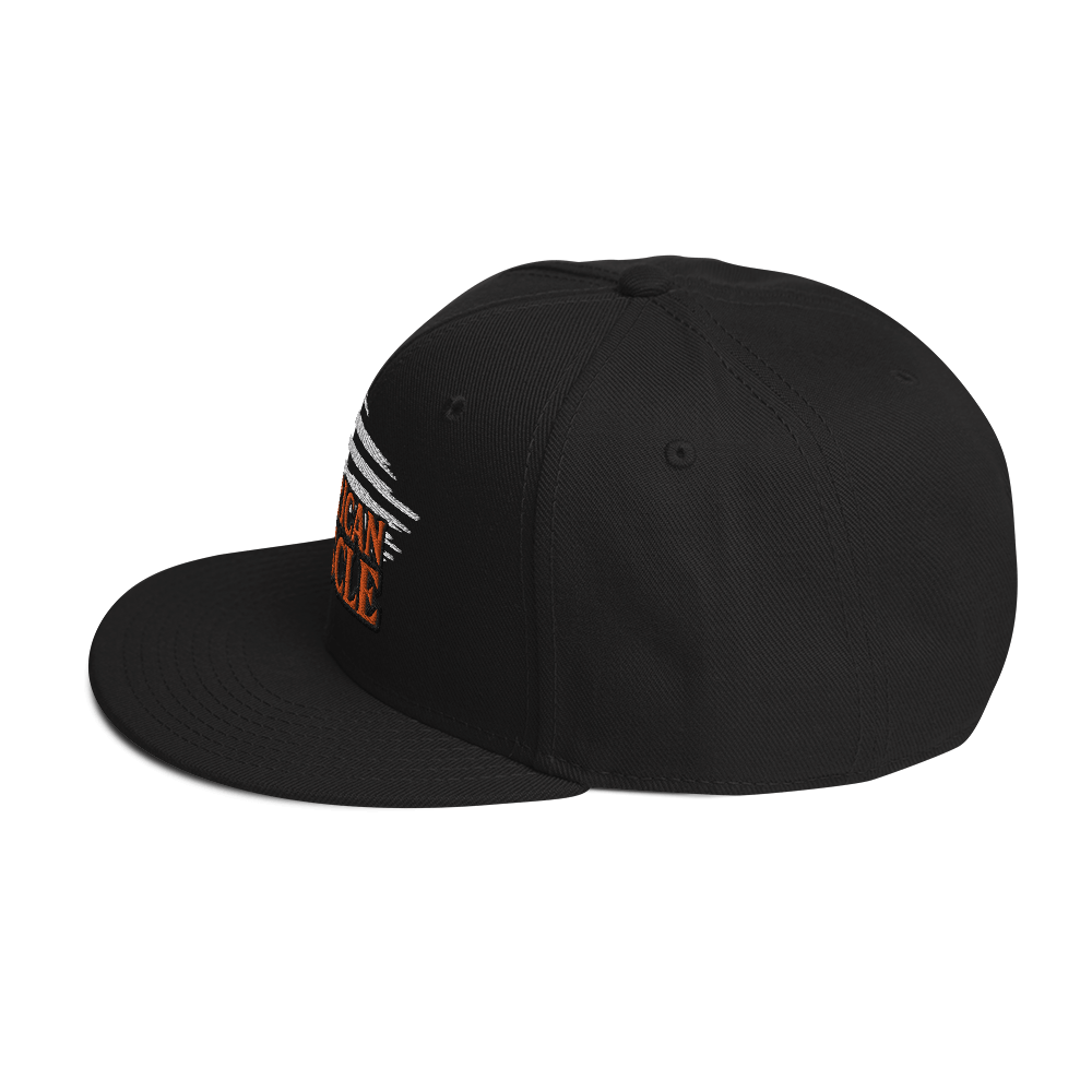 AMERICAN MUSCLE SNAPBACK HAT