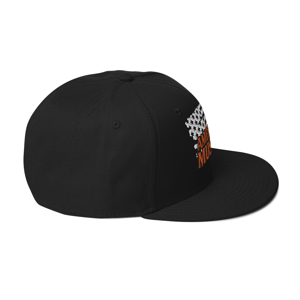 AMERICAN MUSCLE SNAPBACK HAT