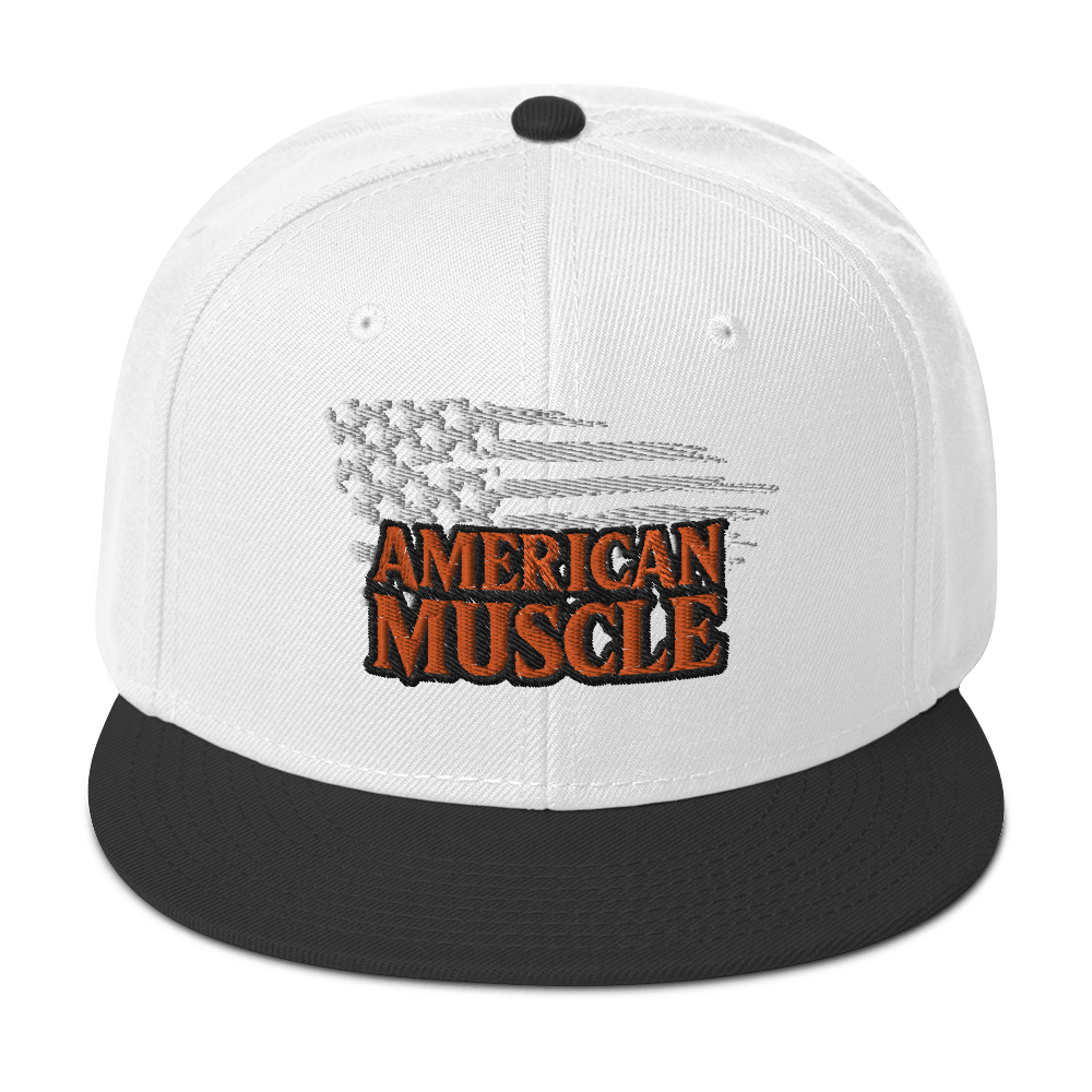 AMERICAN MUSCLE SNAPBACK HAT