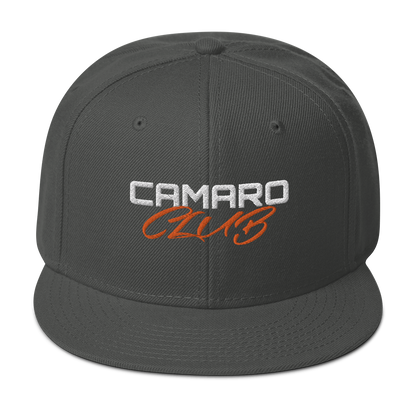 CAMARO CLUB SNAPBACK HAT