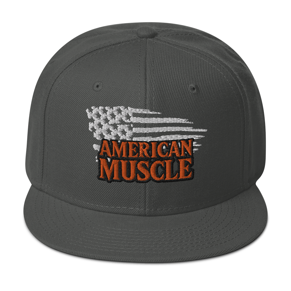 AMERICAN MUSCLE SNAPBACK HAT