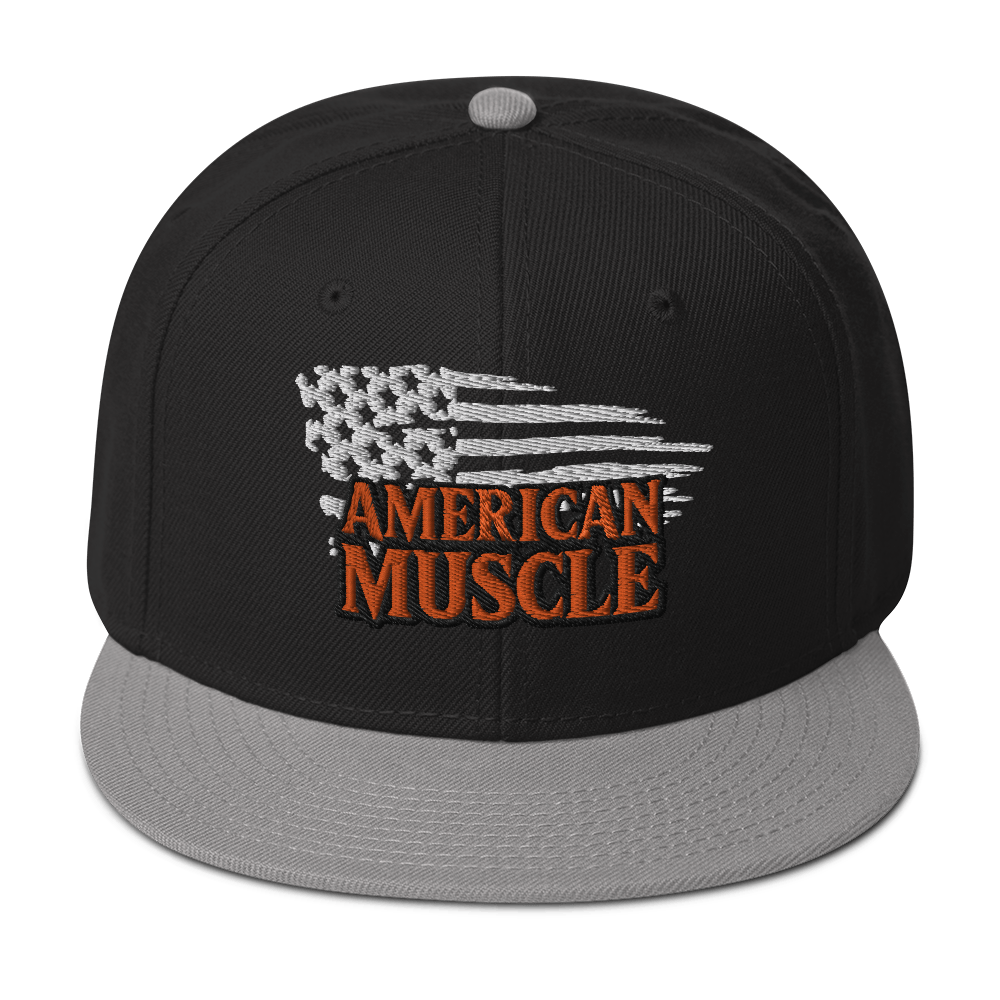 AMERICAN MUSCLE SNAPBACK HAT