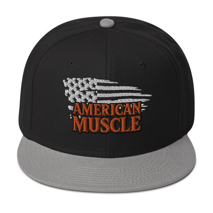 AMERICAN MUSCLE SNAPBACK HAT