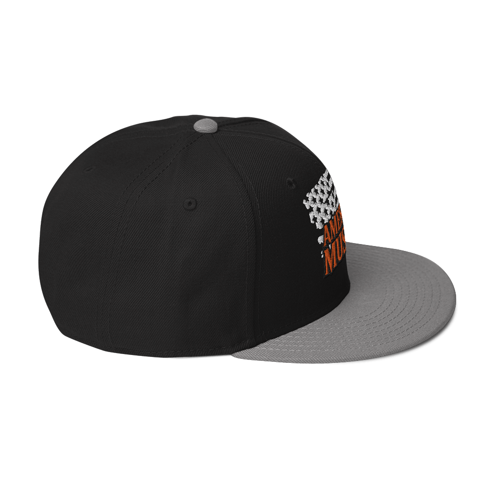 AMERICAN MUSCLE SNAPBACK HAT