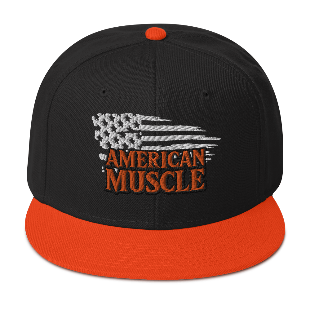 AMERICAN MUSCLE SNAPBACK HAT