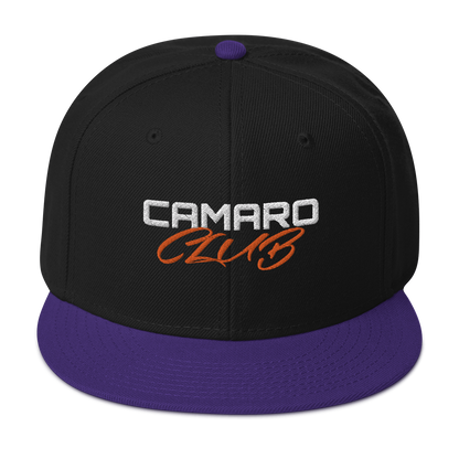 CAMARO CLUB SNAPBACK HAT