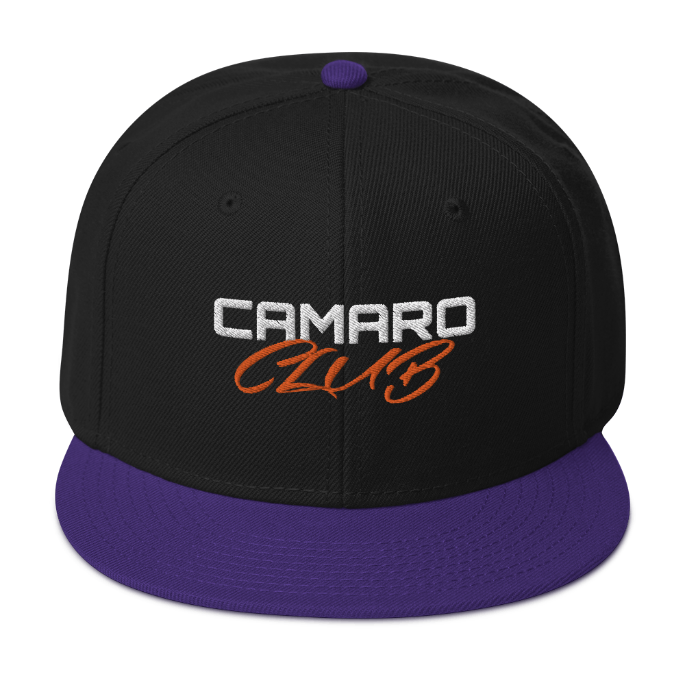 CAMARO CLUB SNAPBACK HAT