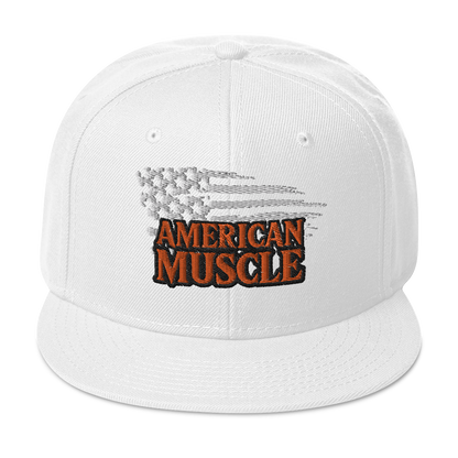 AMERICAN MUSCLE SNAPBACK HAT