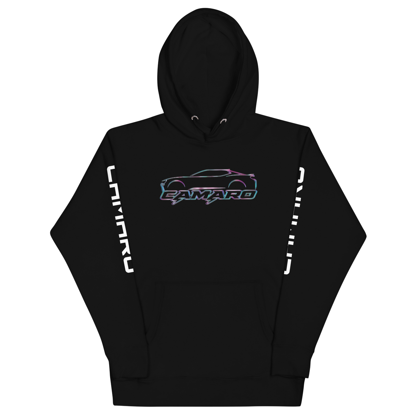 CAMARO LIGHTNING BOLT COTTON CANDY UNISEX HOODIE