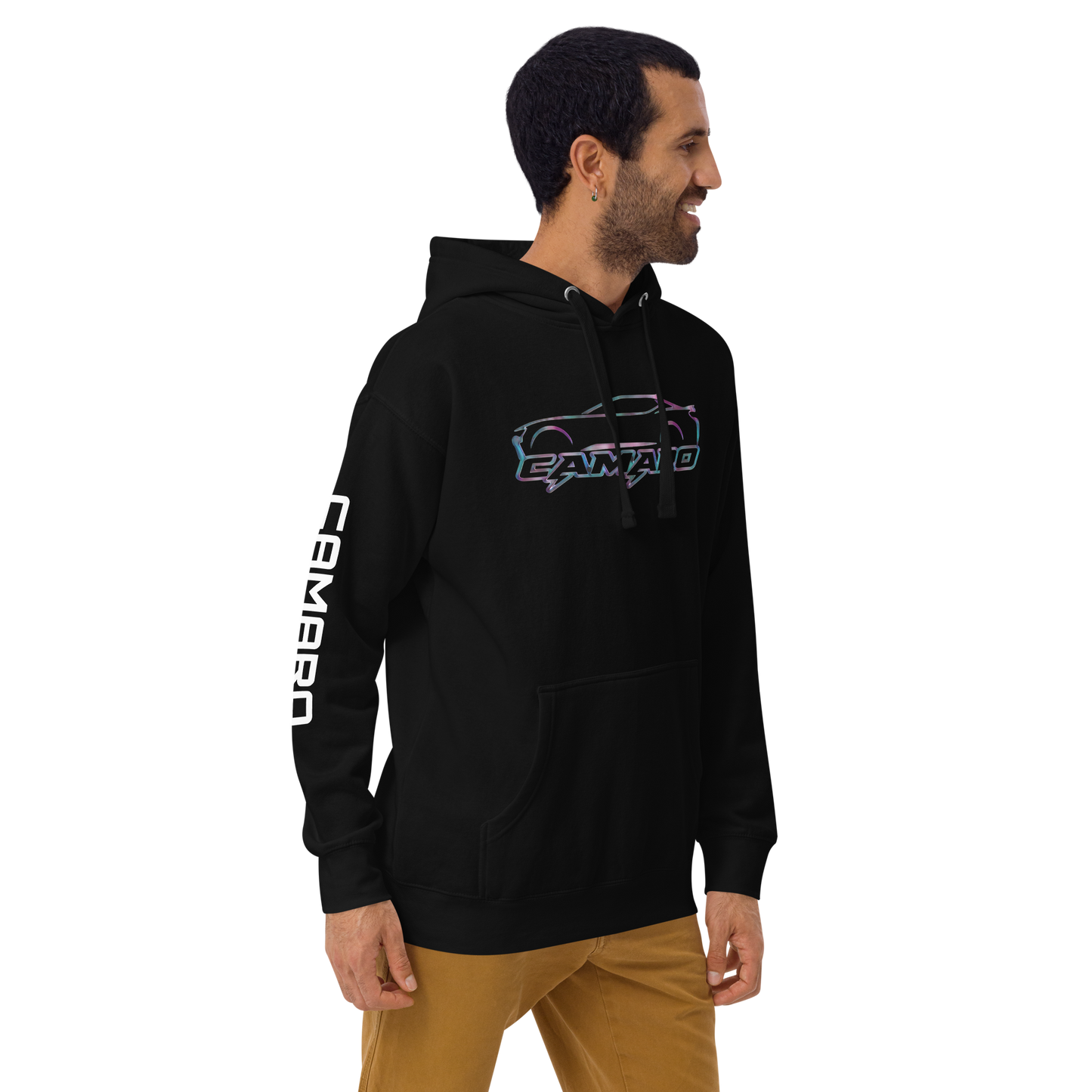 CAMARO LIGHTNING BOLT COTTON CANDY UNISEX HOODIE