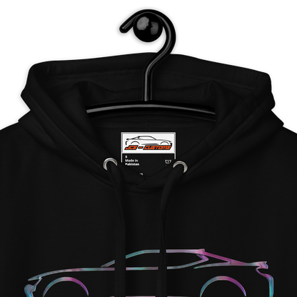 CAMARO LIGHTNING BOLT COTTON CANDY UNISEX HOODIE