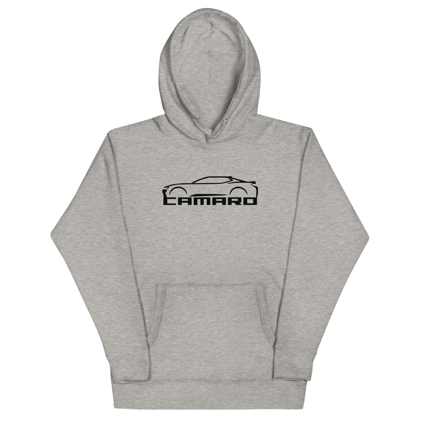 CAMARO SILHOUETTE AND SCRIPT UNISEX HOODIE