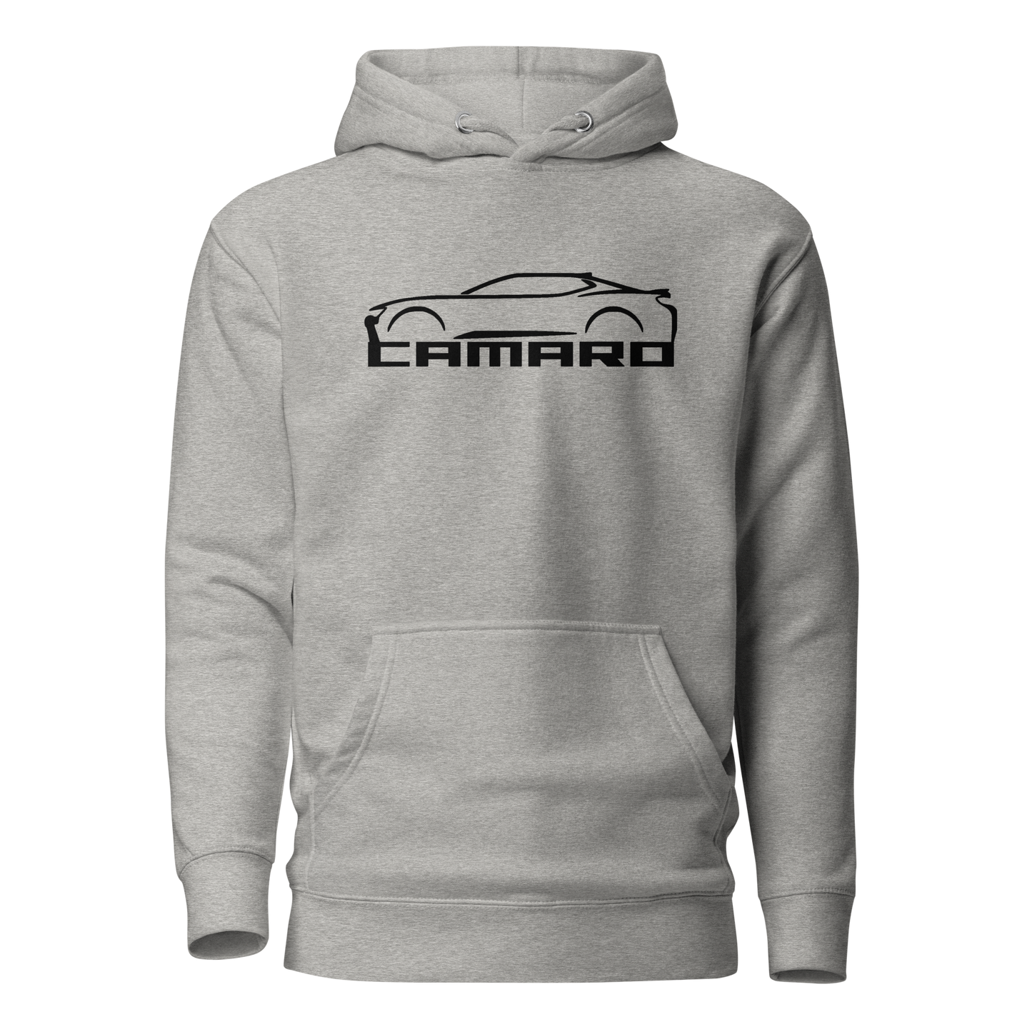 CAMARO SILHOUETTE AND SCRIPT UNISEX HOODIE