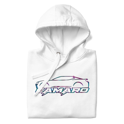 CAMARO LIGHTNING BOLT COTTON CANDY UNISEX HOODIE