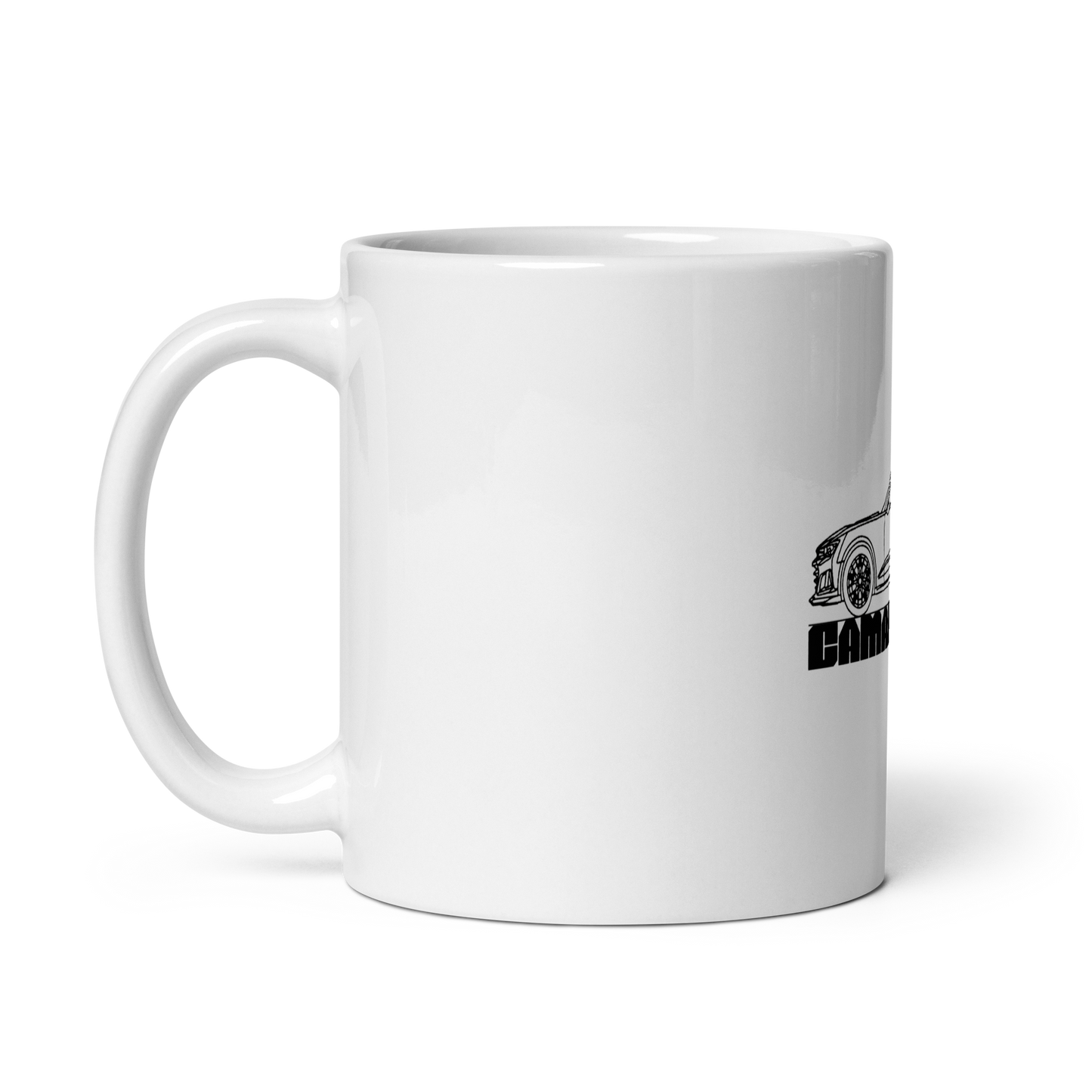 CAMARO LIFE WHITE GLOSSY MUG