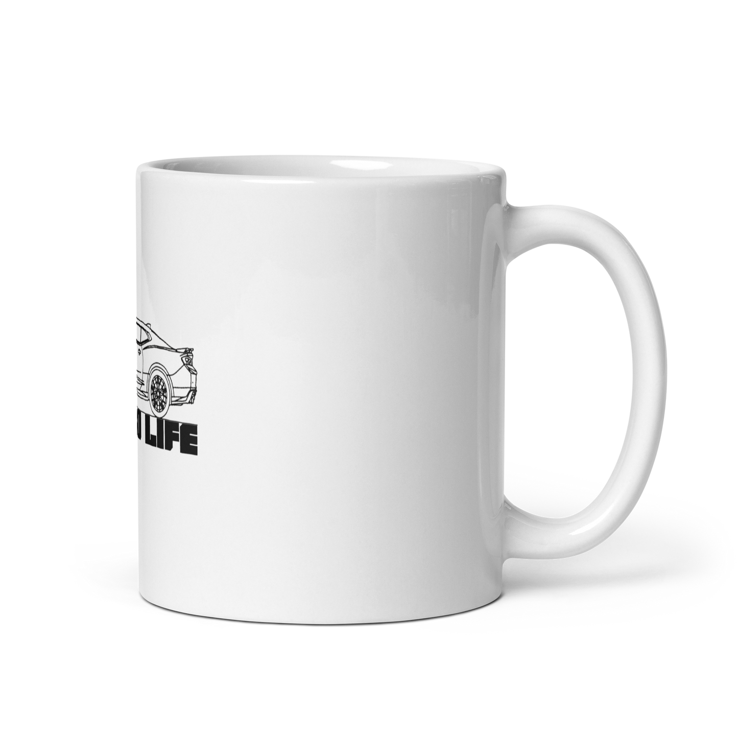 CAMARO LIFE WHITE GLOSSY MUG