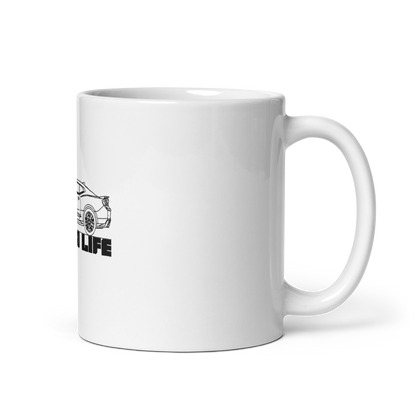 CAMARO LIFE WHITE GLOSSY MUG