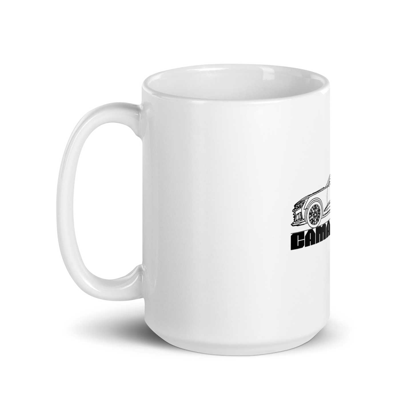 CAMARO LIFE WHITE GLOSSY MUG