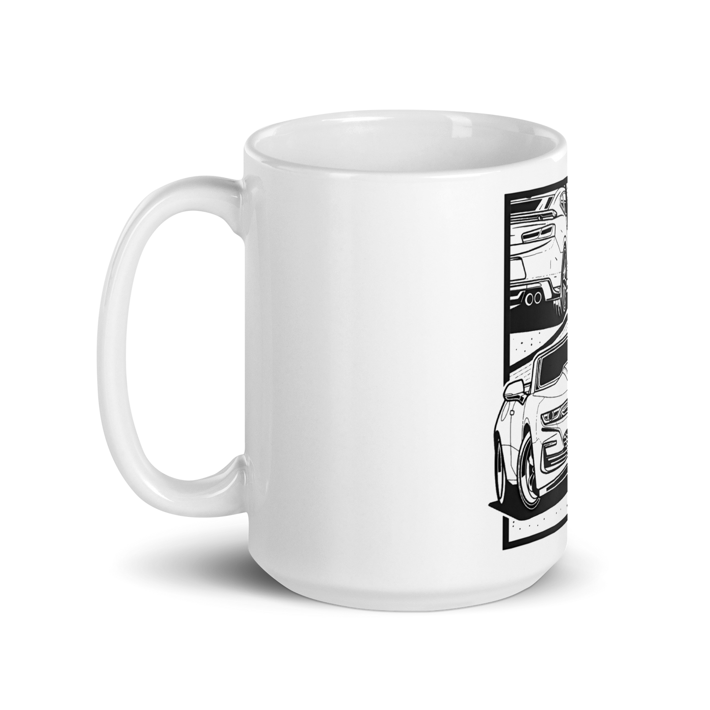 CAMARO SS COMIC STYLE GLOSSY MUG