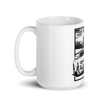 CAMARO SS COMIC STYLE GLOSSY MUG