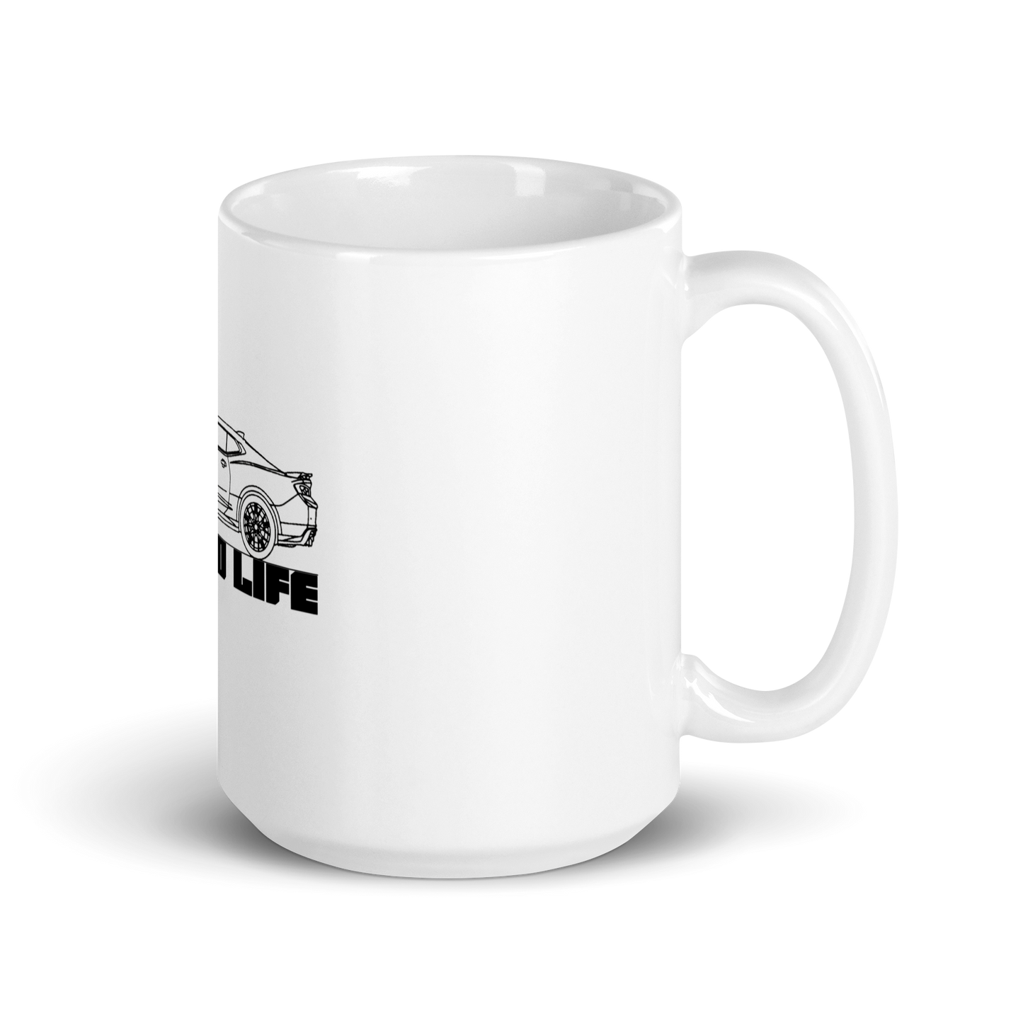 CAMARO LIFE WHITE GLOSSY MUG