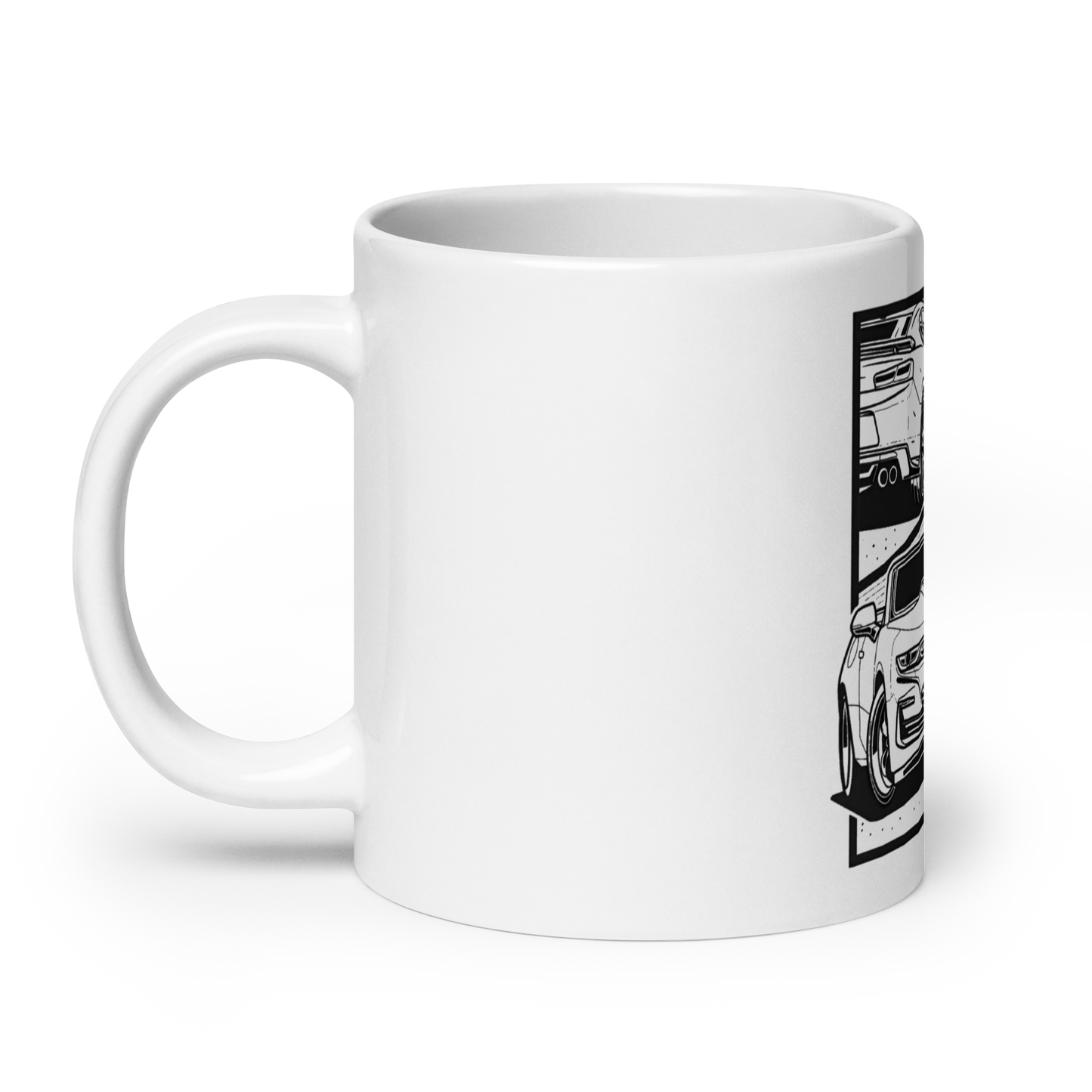 CAMARO SS COMIC STYLE GLOSSY MUG